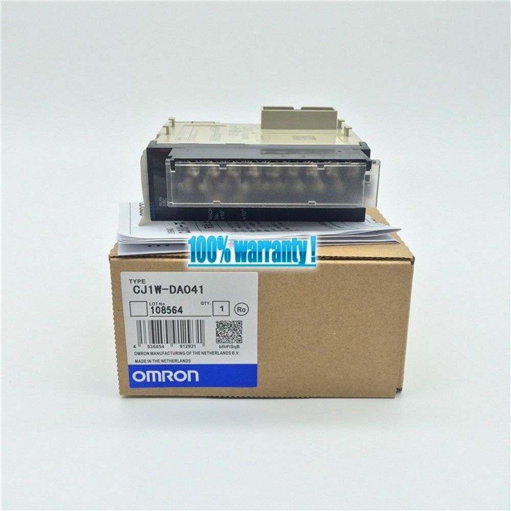 Original New OMRON MODULE CJ1W-DA041 IN BOX CJ1WDA041