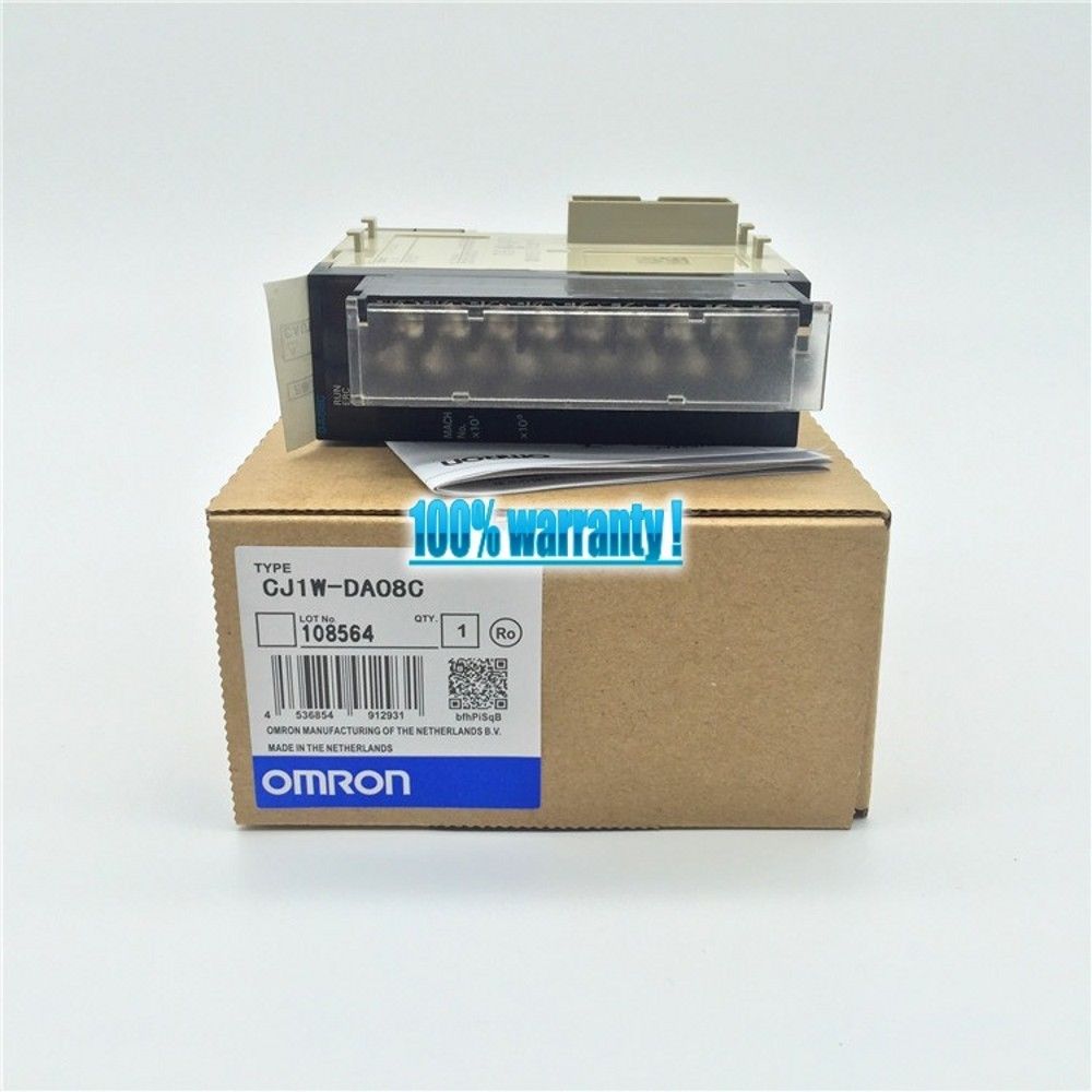 Original New OMRON MODULE CJ1W-DA08C IN BOX CJ1WDA08C