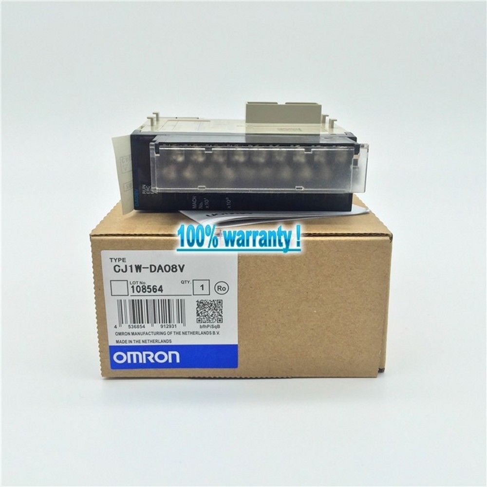 Original New OMRON MODULE CJ1W-DA08V IN BOX CJ1WDA08V