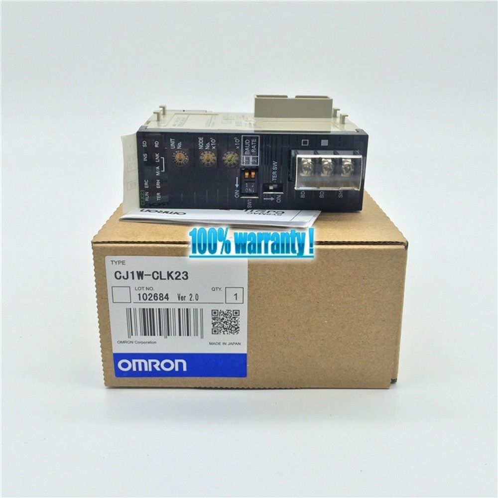 Original New OMRON MODULE CJ1W-CLK23 IN BOX CJ1WCLK23