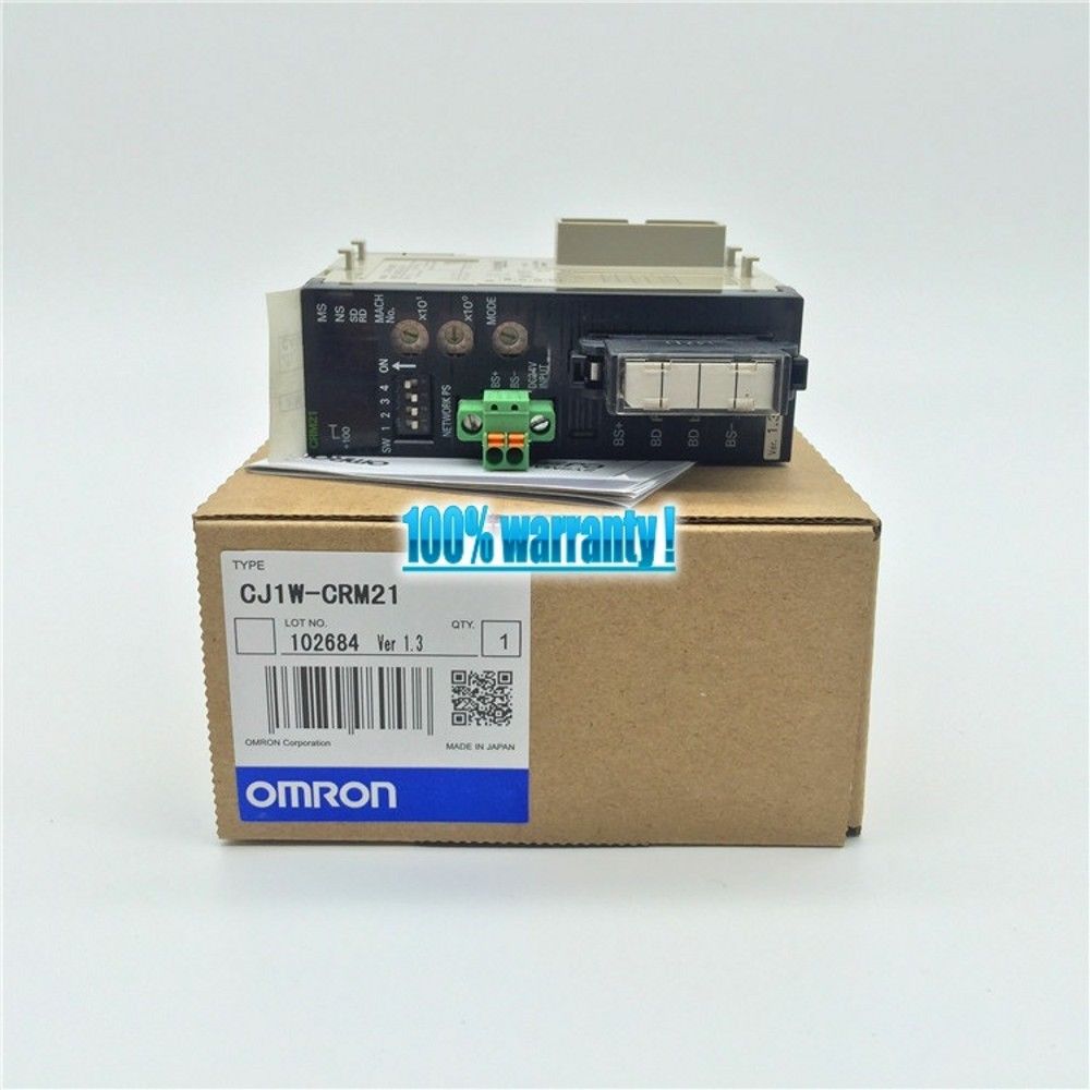 Original New OMRON MODULE CJ1W-CRM21 IN BOX CJ1WCRM21