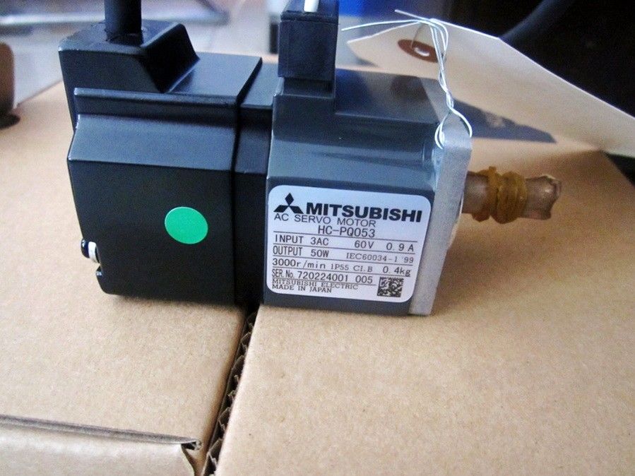 Brand New MITSUBISHI SERVO MOTOR HC-PQ053 IN BOX HCPQ053