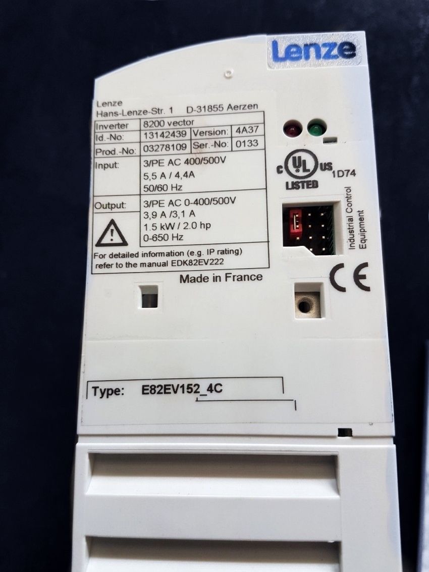 Genuine Lenze INVERTER E82EV152K4C 1.5 KW in NEW box